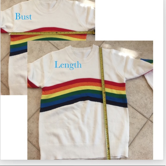 Rainbow Sweater Top - Picture 8 of 8